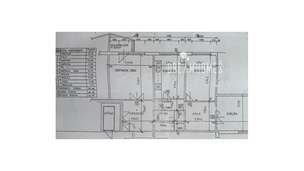 PREDAJ - Veľký priestranný byt na Dlhých Dieloch - Beniakova ulica